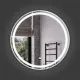 Зеркало Comforty в серебрянной алюминиевой раме Comforty Лея-60 LED-подсветка, бесконтактный сенсор