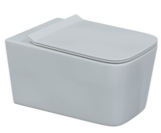 Комплект Berges 043278: инсталляция NOVUM 525 кнопка L4 белая Soft Touch унитаз Floe Rimless сидение дюропласт Floe Slim SO