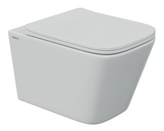 Комплект Berges 4в1 043244: инсталляция NOVUM 525 кнопка L1 белая унитаз FLOE S Rimless сидение дюропласт Floe S Slim SO