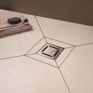 Душевой трап Berges Zentrum Norma 091362 10см хром глянец