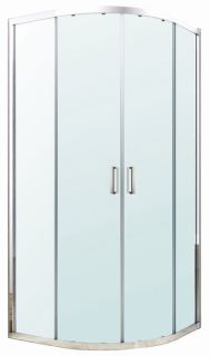 Душевой уголок Berges Solo R 80x80см хром 061101