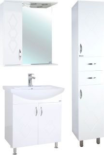 Тумба под раковину Bellezza Элеганс 65см белый 00000004789