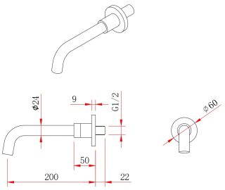 Душевой комплект Berges Nardis 3R хром 071007