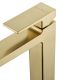 Смеситель для раковины Wonzon & Woghand Cube 2.0 WW-88019068-BG брашированное золото