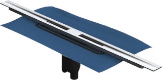 Душевой лоток Berges Wasserhaus Simpel 090010 40 Матовый хром