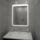 Зеркало с подсветкой Continent Lacio ЗЛП34 с сенсорным выключателем 70см