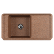 Мойка кухонная Акватон Беллис 97см терракотовый 1A725132BS270