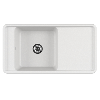 Мойка кухонная Акватон Беллис 97см жемчуг 1A725132BS240