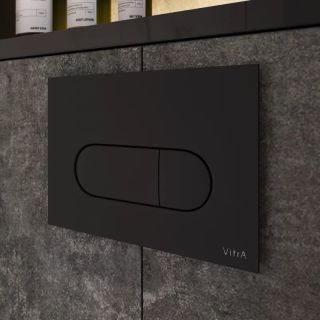 Кнопка смыва VitrA Root Round 740-2211 черная матовая