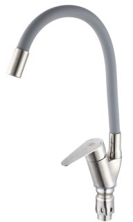 Смеситель для кухни РМС SUS126GY-016F нержавеющая сталь