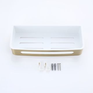 Полка для ванной комнаты Raglo R340.02.03 золотой сатин