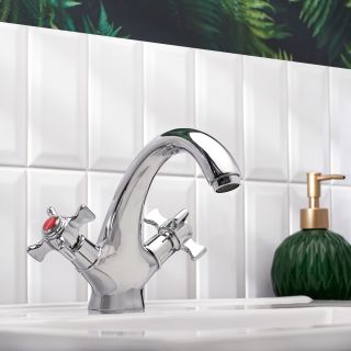 Смеситель для раковины BOOU BA5341-1-B723 хром