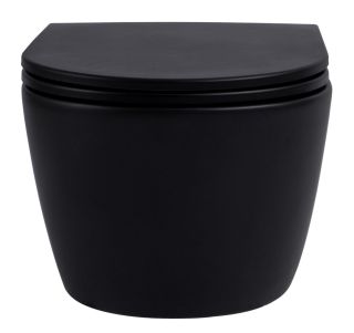 Подвесной унитаз Avimano Ambition 1000052 безободковый чёрный матовый