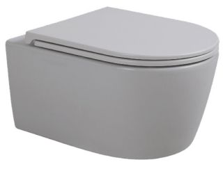 Подвесной унитаз Avimano Ambition 1000053 безободковый серый матовый