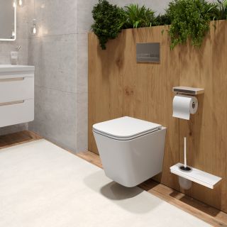 100121423 инсталляция Lemark Peneda Expert с кнопкой смыва Bit хром глянец унитаз подвесной безободковый Florex торнадо белый глянец