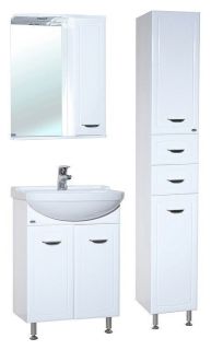 Пенал Bellezza Классик 30см белый 00000006445