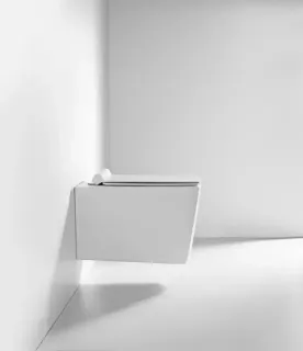 Унитаз подвесной Ceruttispa Viola Aria Tornado CT10583 безободковый со смывом торнадо белый