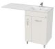 Напольная тумба под раковину для стиральной машины Onika Нави 106021 60см белый