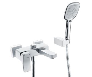 Wasserkraft Aller 1061WHITE Смеситель для ванны с коротким изливом