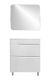 Напольная тумба под раковину Kare Luxe ФР-00007079 70см два ящика белый