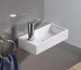 Раковина-чаша CeramaLux 9048DR белая 40.5 см