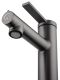 Смеситель для раковины Wonzon & Woghand WW-H1017-BGG с функцией полоскания тёмный графит