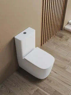 Унитаз напольный Ceruttispa ALVARO Tornado CT11089 безободковый