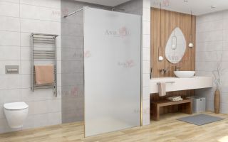 Душевая перегородка AvaCan MC110 MT хром