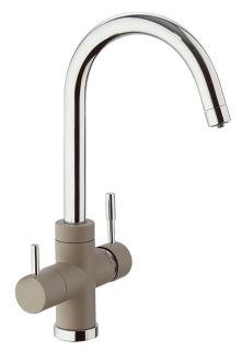 Смеситель для кухни Paini Cox 7872643CR3V11L2KM с подводом для фильтра granite truffle