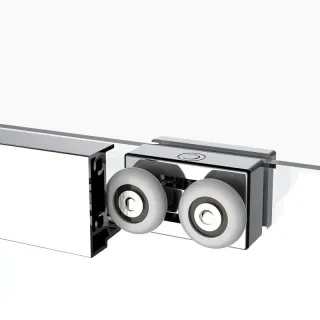 Душевая дверь Black&White Stellar Wind 7151000 100-110 см профиль хром стекло прозрачное