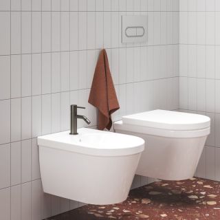 Смеситель для биде Ravak Espirit  X070318 ES 056.20GB 150 мм ГРАФИТ