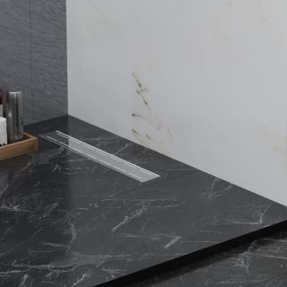 Душевой лоток Paini Line CH550LN с рамкой 55см хром глянец