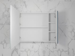 Зеркальный шкаф Style Line Стокгольм 80 ЛС-00002325 графит софт