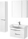 Тумба под раковину Акватон Беверли 80см белый 1A235501BV010