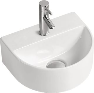 Раковина накладная SantiLine SL-2007 30см белый