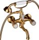 Смеситель для ванны Boheme Royal Crystal бронза 313-Royal/CRST
