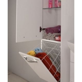 Шкаф-колонна Акватон Ария белый 1A124403AA010