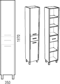 Пенал Corozo Верона 35см антик SD-00000369