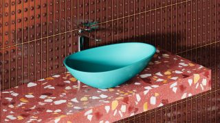 Накладная раковина Salini Paola S-Sense 1101101GRF 58см RAL полностью