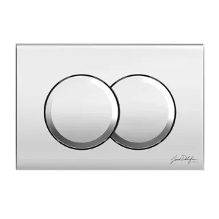 Инсталляция Jacob Delafon EDF103-CP с безободковым унитазом Struktura сиденье с микролифтом клавиша смыва хром