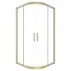 Душевой уголок Timo T45 100x100 см золото матовое
