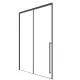 Душевая дверь в нишу Timo T56R 120 см правая чёрный