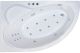 Гидромассажная ванна Royal Bath Alpine De Luxe 140x95см левая белый RB819103DL-L