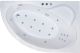 Гидромассажная ванна Royal Bath Alpine De Luxe 140x95см правая белый RB819103DL-R