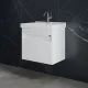 Подвесная тумба под раковину Санта Мира 700475 60 см белый