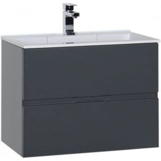 Тумба под раковину Aquanet Алвита 183992 70 см серый антрацит