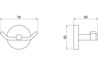Крючок Aquatek Бетта AQ4602MB черный