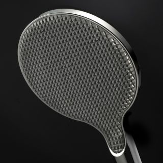 Душевая лейка Bossini Apice CE3002C.073 с водорозеткой скрытого монтажа и держателем чёрный матовый