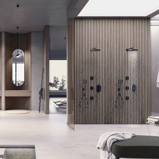 Встраиваемый смеситель универсальный Bossini Apice Z00500.030 с термостатом хром