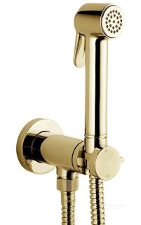 Гигиенический душ Bossini Paloma Brass Mixer Set E37005.021 золото